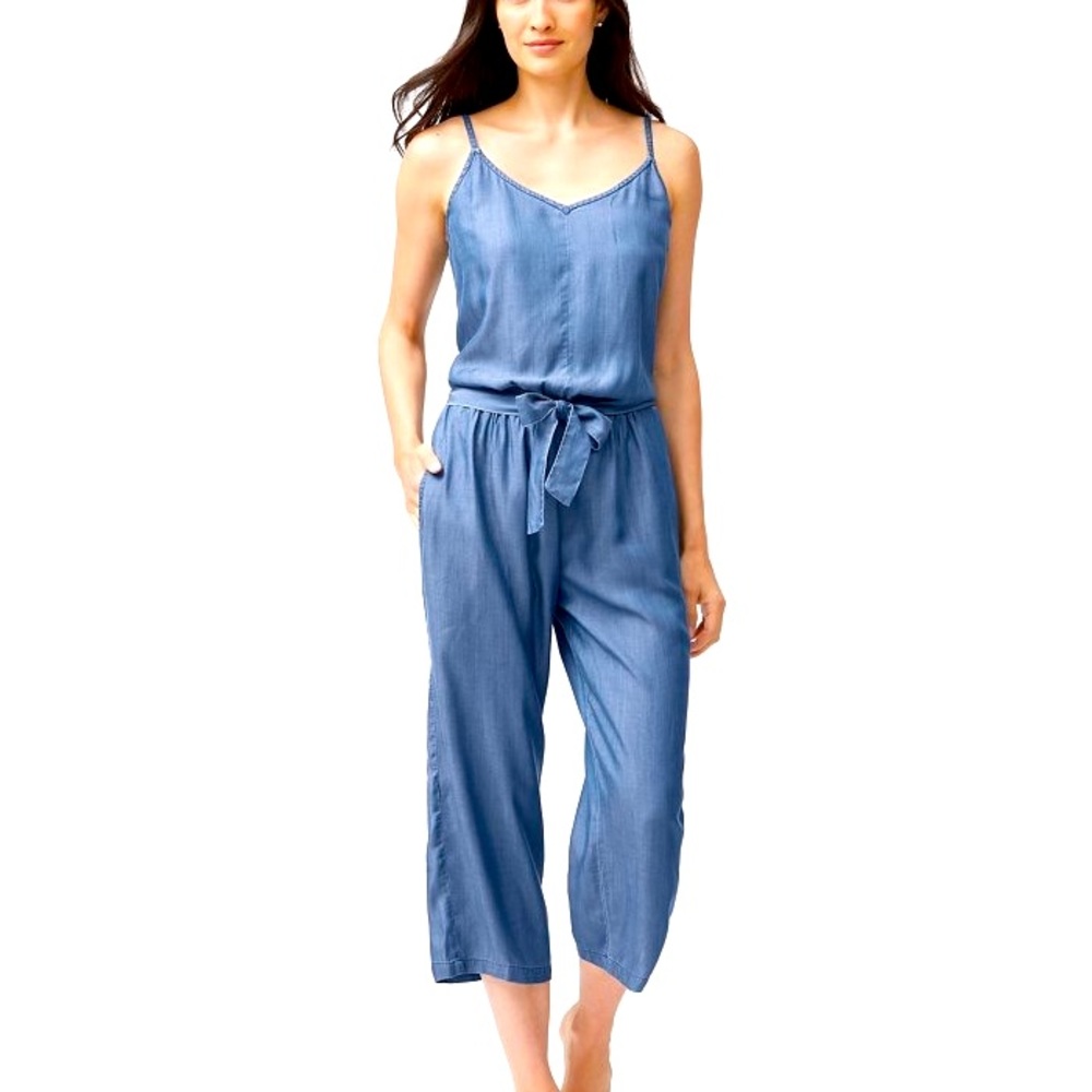 Tommy Bahama Tencel Chambray Jumpsuit